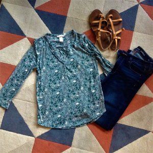 H&M Paisley Top